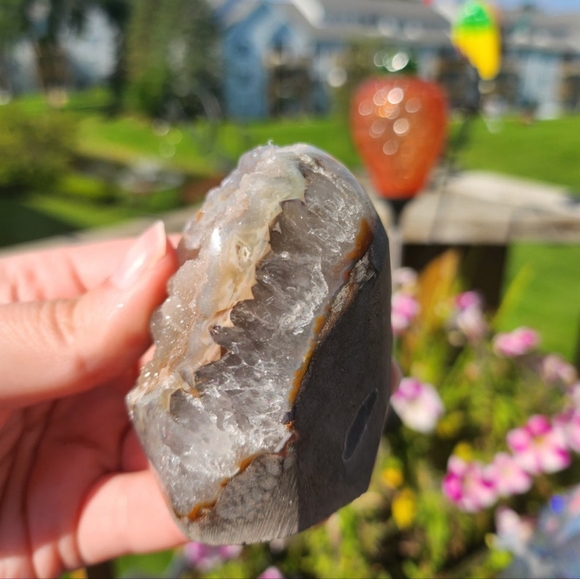 Unique Sugar Glitter Baby Uruguay Cutbase Amethys Crystal Home Decor Gifts - Picture 4 of 5